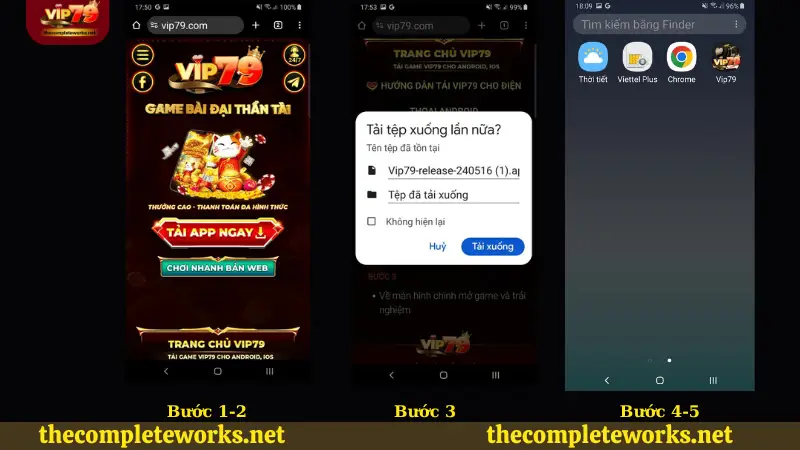 Hướng dẫn chi tiết cách tải Vip79 file APK đơn giản cho anh em tân thủ Hướng dẫn tải file APK và cài đặt tại Vip79