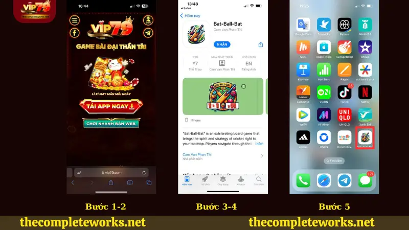 Hướng dẫn tải Vip79 cho phần mền IOS Hướng dẫn tải Vip79 cho IOS